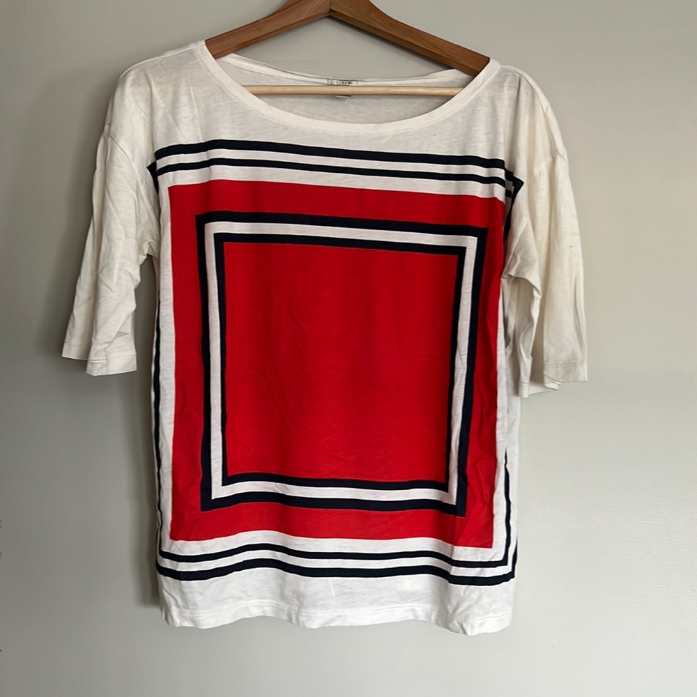 NWOT J Crew Half Sleeve